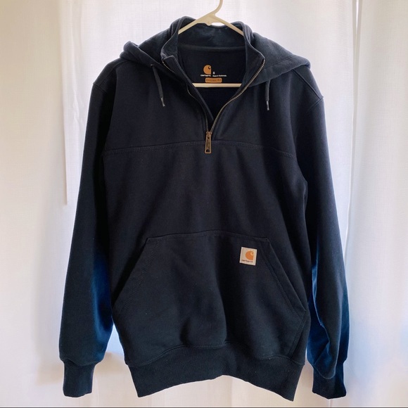 carhartt half zip rain defender
